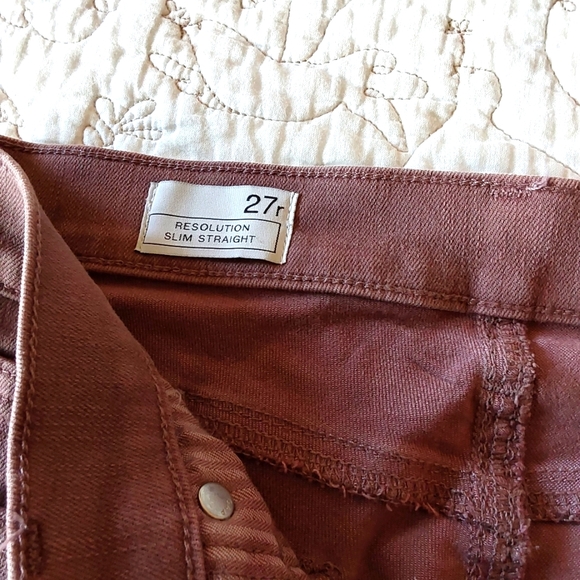 Gap Resolution Slim Straight pants Size 27 NWT - Picture 11 of 12